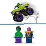 LEGO 76312 Marvel Super Heroes Marvel Hulk-Truck vs. Thanos, Konstruktionsspielzeug 