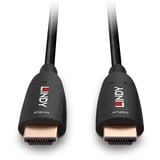 Lindy Fibre Optic Hybrid HDMI 2.1 8K60 Kabel schwarz, 15 Meter, AOC-Kabel