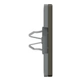 Merten Blindabdeckung System Design mit zentraler Abdeckplatte bronze, Retail