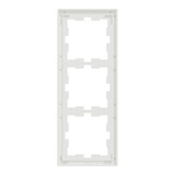 Merten Rahmen dreifach Kristallweiß weiß, Retail