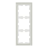 Merten Rahmen dreifach Kristallweiß weiß, Retail