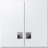 Merten Wippe Symbol Fenster, Abdeckung weiß, Retail