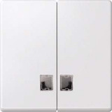 Merten Wippe Symbol Fenster, Abdeckung weiß, Retail