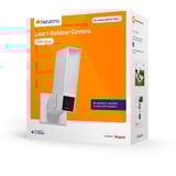 Netatmo Außenkamera mit Alarmsirene, Überwachungskamera weiß