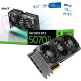 PNY GeForce RTX 5070 Ti Plus, Grafikkarte DLSS 4, 3x DisplayPort, 1x HDMI 2.1