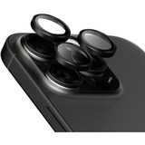 PanzerGlass Hoops Ceramic Kameraschutz, Schutzfolie schwarz, iPhone 16 Pro / 16 Max