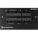 RAIJINTEK AMPERE 1200 BLACK, PC-Netzteil schwarz, 1200 Watt 