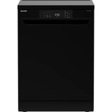 SHARP QW-NA1CF47DB-DE  , Spülmaschine schwarz, 60 cm
