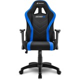 Sharkoon SKILLER SGS2 Jr., Gaming-Stuhl schwarz/blau