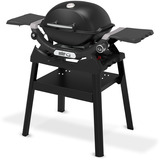 Weber Gasgrill Q 1200N mit Stand schwarz, 2,93 kW, mit Seitentischen
