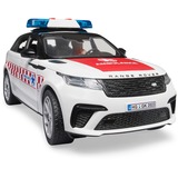 bruder 02885 Range Rover Velar Notarztfahrzeug mit Fahrer, Modellfahrzeug inkl. Light + Sound Modul