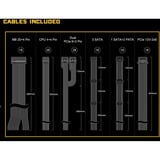 ASRock Phantom Gaming PG-750G, PC-Netzteil schwarz, 1x 12-Pin High Power GPU, 3x PCIe, Kabelmanagement, 750 Watt
