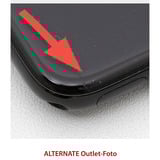 Apple Watch Series 10, Smartwatch schwarz (glänzend), Aluminium, 46 mm, Sportarmband schwarz M/L