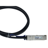 BlueOptics BlueLAN Direct Attach Kabel kompatibel zu Edge Core ET7402-DAC-1M schwarz, 1 Meter