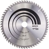 Bosch Professional Kreissägeblatt Optiline Wood, Ø 254mm, 60Z Bohrung 30mm, für Kapp- & Gehrungssägen