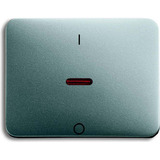 Busch-Jaeger Kontroll-Wippe mit Aufdruck I/0 titan, Retail