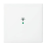 Busch-Jaeger Wippe auf weißer Oberfläche weiß, Retail