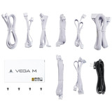 Chieftec Vega M 750W White, PC-Netzteil weiß, 1x 12 Pin High Power GPU, 4x PCIe, Kabelmanagement, 750 Watt