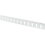 Digitus LWL Frontblende 1HE Schnellverschluss, 12x SC DX vertikal , Frontpanel grau, 1 Höheneinheit