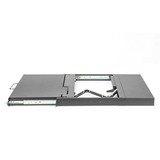 Digitus Modulare HD LCD KVM Konsole mit 17" TFT 1 Port VGA, KVM-Switch schwarz, schweizerisches Tastaturlayout, 1 Port VGA KVM-Anschluss, Touchpad