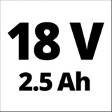 Einhell Mähroboter FREELEXO 500 LCD BT+, 18Volt rot/schwarz, Li-Ion Akku 2,5Ah