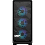 Fractal Design Meshify 2 Compact Lite RGB Black TG Light tint, Tower-Gehäuse schwarz, Tempered Glass