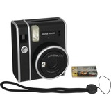 Fujifilm instax mini 40, Sofortbildkamera schwarz/silber