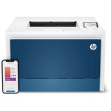 HP Color LaserJet Pro 4202dn, Farblaserdrucker weiß/blau, USB, LAN