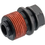 Hazet 1/2" Ratschenschrauber, extralang, Schlagschrauber schwarz, geeignet für Handnachzug > 400Nm