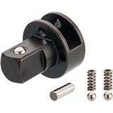 Hazet 1/2" Ratschenschrauber, extralang, Schlagschrauber schwarz, geeignet für Handnachzug > 400Nm