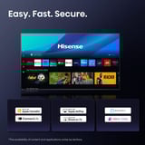 Hisense 43E77Q Pro, QLED-Fernseher 108 cm (43 Zoll), schwarz, UltraHD/4K, Tripple Tuner, USB Recording, Time Shift, 144Hz Panel
