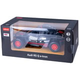 Jamara Audi RS Q e-tron Diecast, Modellfahrzeug grau, Maßstab 1:24