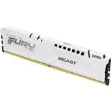 Kingston FURY DIMM 32 GB DDR5-5200 (2x 16 GB) Dual-Kit, Arbeitsspeicher weiß, KF552C40BWK2-32, FURY Beast, INTEL XMP
