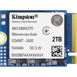 Kingston NV3 2 TB, SSD PCIe 4.0 x4, NVMe, M.2 2230