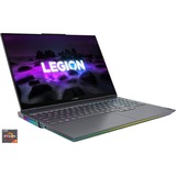 Lenovo Legion 7 16ACHg6 (82N600EKGE), Gaming-Notebook grau, Windows 11 Home 64-Bit, 165 Hz Display