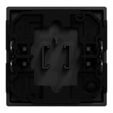 Merten Wippe einteilig für mechanische Schalter und Tastereinsätze, lackiert matt, Typ MEG3300-0403 schwarz (matt), Retail
