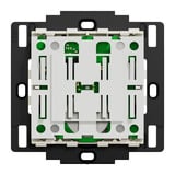 Merten Wiser Taster einfach zweifach batterieversorgt Typ MEG5001-0300, Sender Retail