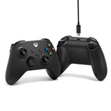 Microsoft Xbox Wireless Controller + USB-C-Kabel, Gamepad schwarz