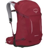 Osprey Hikelite 28, Rucksack rot, 26 Liter, Größe S/M
