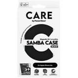 PanzerGlass Samba Case, Handyhülle schwarz, iPhone 16e, QI-kompatibel