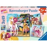 Ravensburger Kinderpuzzle Im Land der Elfen und Einhörner 3x 49 Teile