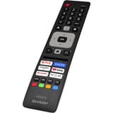 SHARP 50JP7765E, QLED-Fernseher 126 cm (50 Zoll), schwarz/silber, UltraHD/4K, MiniLED Google TV