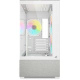 Sharkoon MK7 ARGB Generalüberholt, Tower-Gehäuse weiß, Tempered Glass x 2