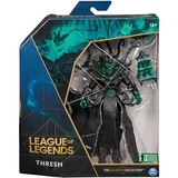 Spin Master League of Legends - 15cm Thresh mit 2 Accessoires (Laterne & Sense), Spielfigur mit Ausstellungssockel