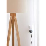 Theben Steckdosen-Zeitschaltuhr TIMER 26 weiß, Analoge Schaltuhr für Schutzkontakt-Steckdosen