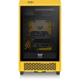 Thermaltake The Tower 200 Bumblebee, Tower-Gehäuse dunkelgelb, Tempered Glass