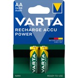 Varta Recharge Accu Power AA, Akku 2 Stück, AA