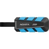 ADATA External SC740 500 GB, Externe SSD schwarz/blau, USB-C 3.2 Gen 2 (10 Gbit/s)