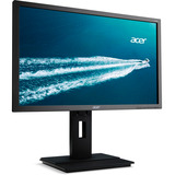 Acer B246HL Generalüberholt, LED-Monitor 61 cm (24 Zoll), dunkelgrau, FullHD, TN, DP, DVI-D, VGA, Sound, Pivot