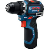 Bosch Professional Akku-Bohrschrauber GSR 12V-32 Professional, 12Volt blau/schwarz, 2x Li-Ionen Akku 2,0Ah, L-BOXX